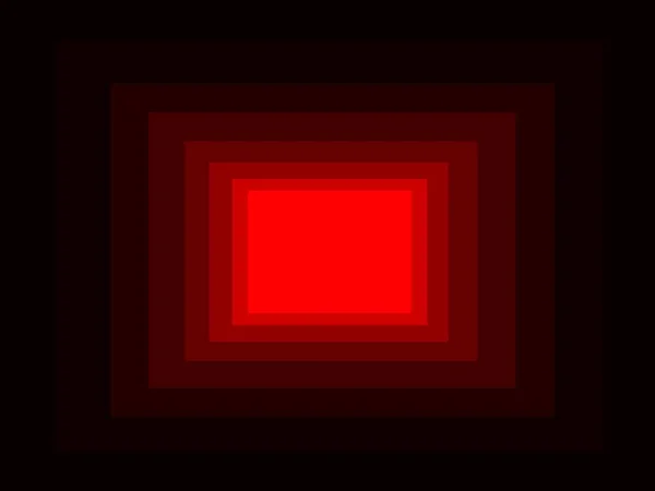 Siyah çerçeve arka planında kırmızı parlak dikdörtgen 