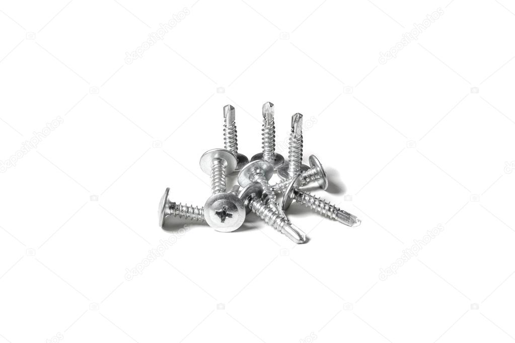 Pressure pad zinc coated  screws