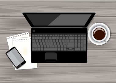 Masa üstü görünümü