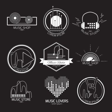 Müzik logo ve işaretlerin