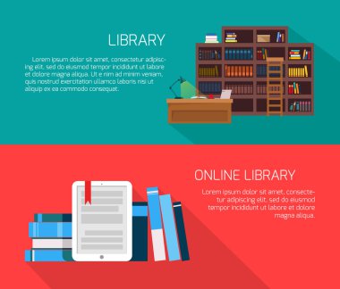 Kütüphane ve online kütüphane