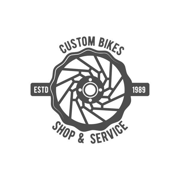 Mountainbike-Abzeichen, Logo und Etiketten — Stockvektor