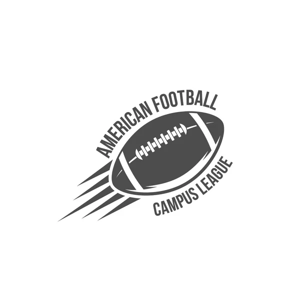 American Football Abzeichen, Logo und Etiketten — Stockvektor