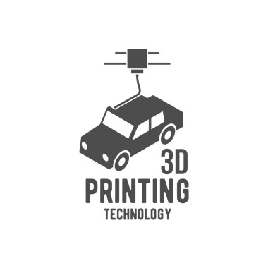 Modern yazıcı rozetleri, logolar ve ikonlar