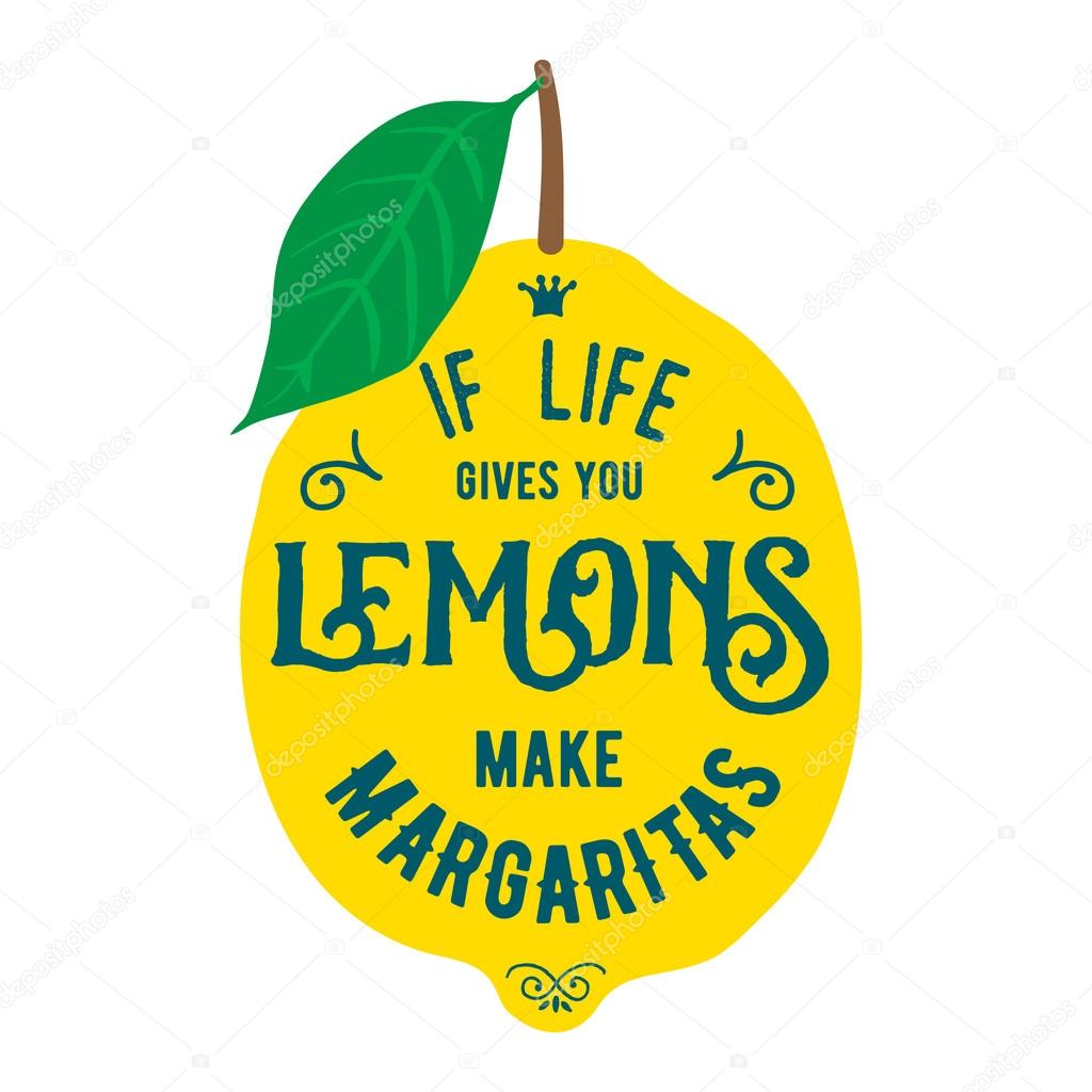 Motivation quote about lemons