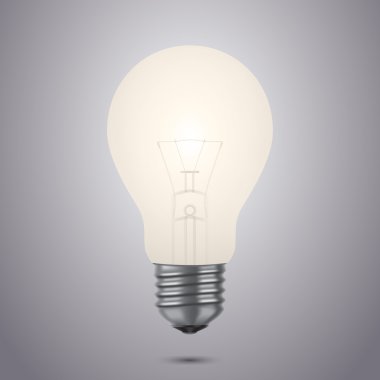 Gerçekçi parlayan ampul