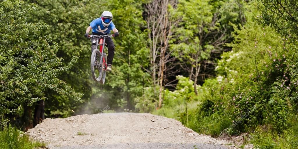 Downhill Bike Ride MTB Stock Photo by ©KopoPhoto 121823330