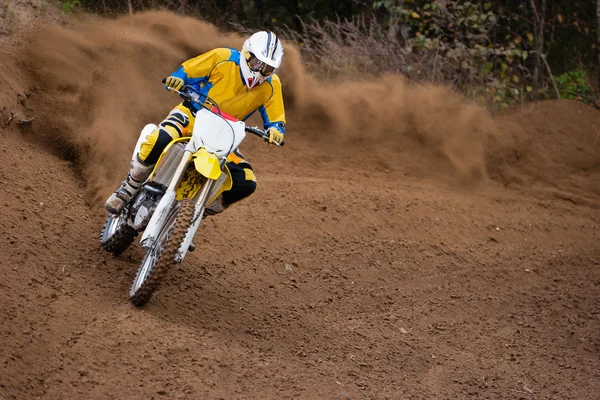 Motocross Dust Debris Mud — Stock Photo, Image