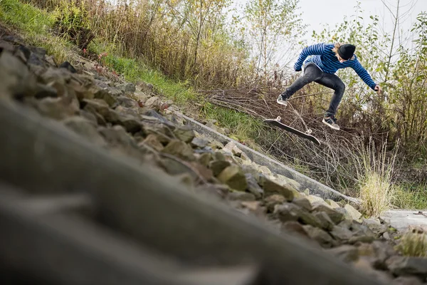 Skateboard Skateboard Skate Trick — Foto Stock