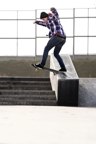 Skateboard Skateboard Skate Trick — Foto Stock