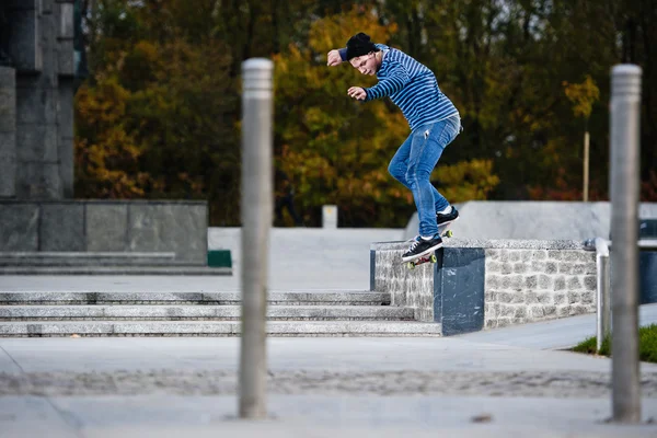 Skateboard Skateboard Skate Trick — Foto Stock