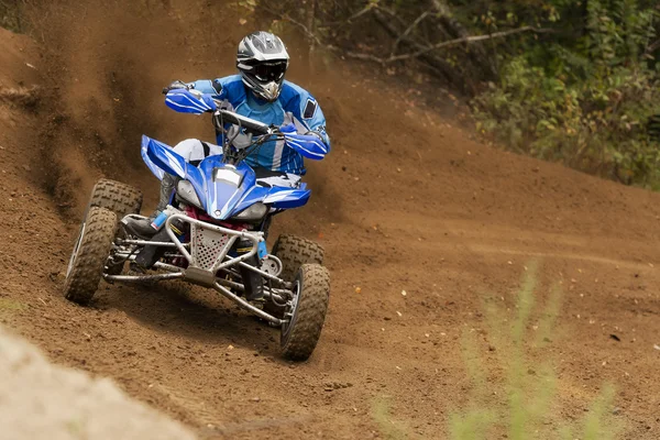 Quad Race Driving — Stockfoto