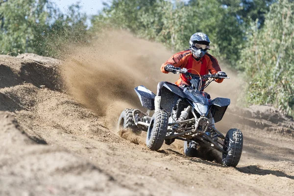 Guida da corsa Quadbike — Foto Stock