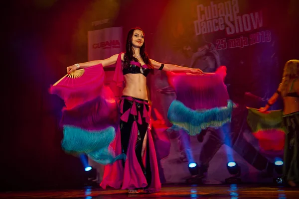 Cubana танцювальне шоу — стокове фото