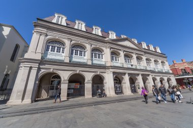 New Orleans, La/ABD - Şubat 2016 yaklaşık: Louisiana Devlet Müzesi Fransız Mahallesi, New Orleans, Louisiana