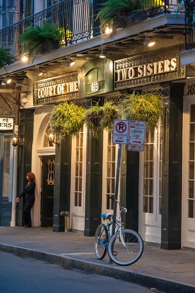 New Orleans, LA/USA - circa March 2009: Streets of French Quarter in New Orleans,  Louisiana — Stok fotoğraf