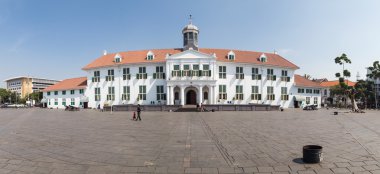 Jakarta, Indonesia - circa October 2015: Jakarta History Museum, formerly Stadhuis in Old Town  Jakarta