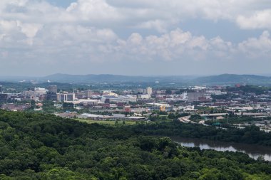 Chattanooga, Tn/ABD - Temmuz 2015 yaklaşık: Chattanooga, Tennessee görünümünü