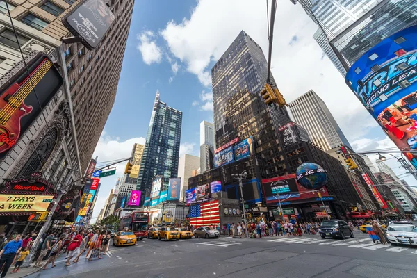 New York City, Ny/ABD - Temmuz 2013 yaklaşık: New York'ta Time Square