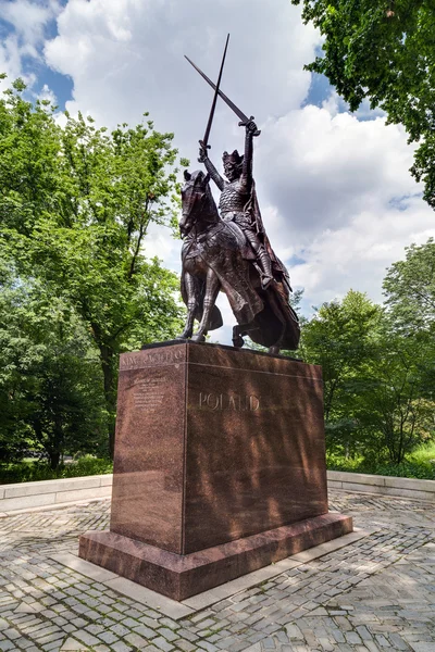 New York City, NY / USA - circa July 2015: King Jagiello Monument in Central Park, New York City — стоковое фото