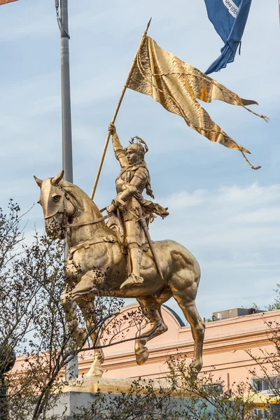 Памятник Жанне д 'Арк в Новом Орлеане — стоковое фото