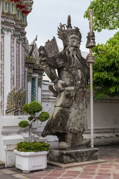 Статуя в Ват Пхо, Бангкок, Таиланд — стоковое фото