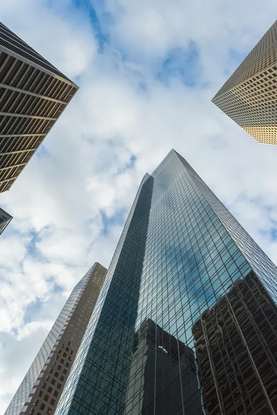 Rascacielos del centro de Houston, Texas — Foto de Stock