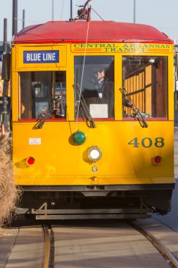 Little Rock, Ar/ABD - Şubat 2016 yaklaşık: şehir Little Rock, Arkansas eski tramvay