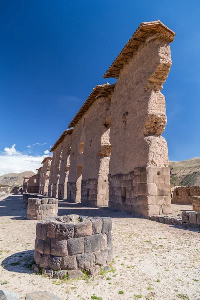 Ερείπια της Raqch'i, Raqchi ή ναός του Wiracocha κοντά στο Κούσκο, Περού — Φωτογραφία Αρχείου