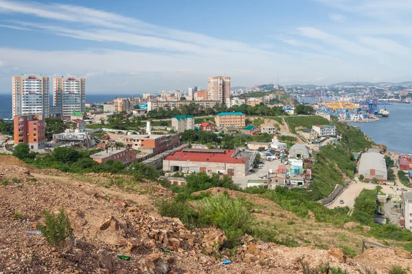 Pohled na Vladivostok, Rusko — Stock fotografie