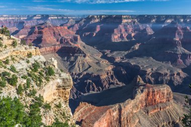 Büyük Kanyon, Güney Rim, Arizona, ABD Pima noktası güneş doğarken