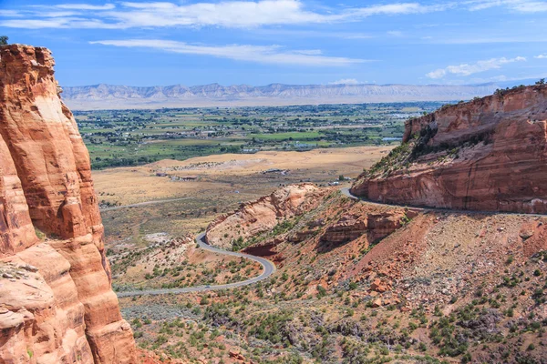 Colorado nationalmonument på Grand Junction, Colorado, Usa — Stockfoto