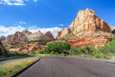 Capitol kubbe ve diğer oluşumlar, Capitol resif Milli Parkı, Utah, ABD