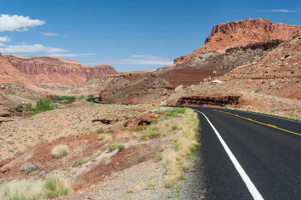 Desert view of central  Utah — Stock Photo, Image