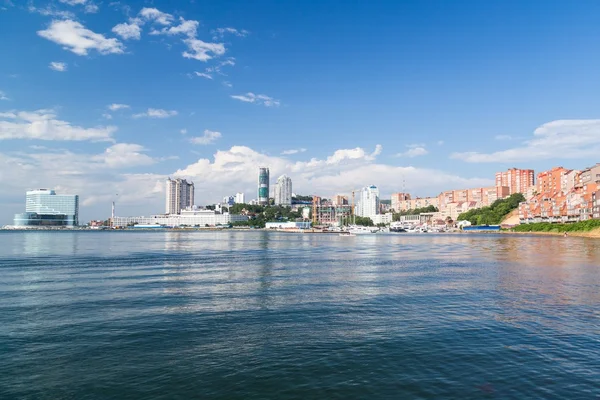 Panorama van de stad vladivostok — Stockfoto