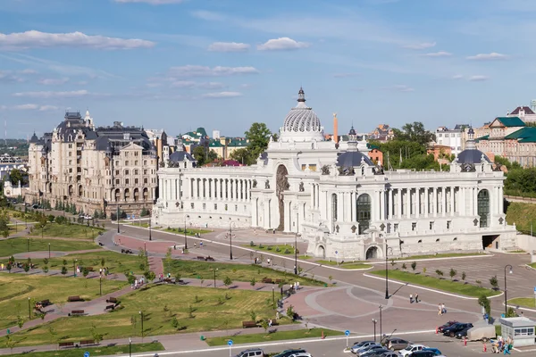 Historische gebouwen in Kazan, Rusland — Stockfoto