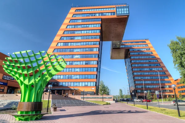 Edificio Parque Novosibisk estado Universidad tecno — Foto de Stock