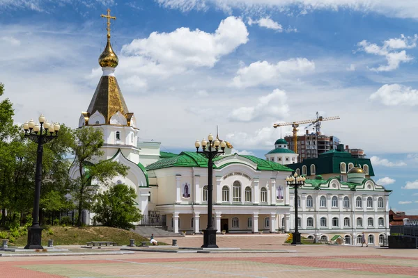 Église orhodoxe russe à Khabarovsk, Russie — Photo