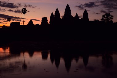 Angkor Wat, Kamboçya 'da Gün Doğumu