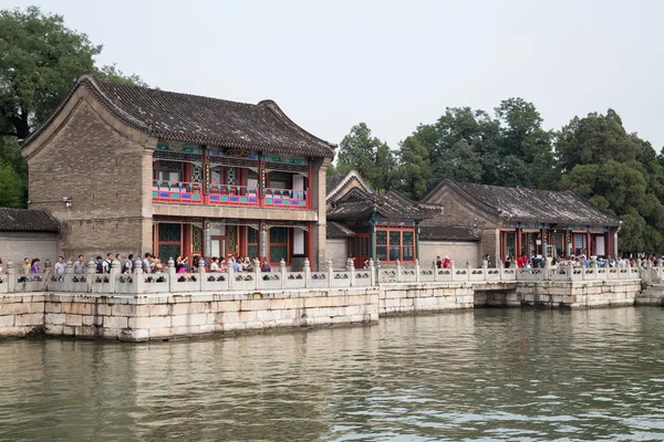 Beijing, China - circa September 2015: Ouxiang (Fragrance of Lotus) House in Summer Palace,  Beijing — Stock Fotó