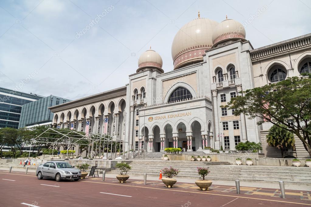 Putrajaya, Malaysia - circa September 2015: Istana ...