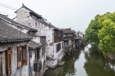 Köprüler, Jing Zhujiajiao antik su şehrin Kanallar