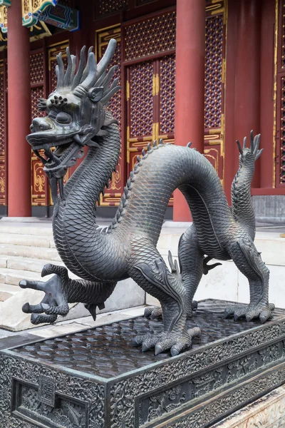 Статуя Дракона в Королевском летнем дворце в Пекине — стоковое фото