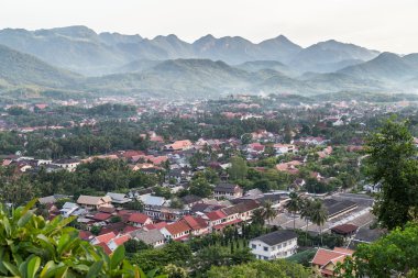 Luang Prabang, Laos üzerinden Mount Phousi görünümünü