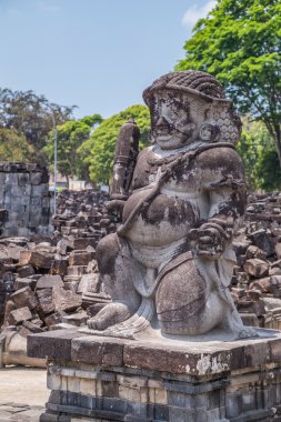 Candi Sewu, Prambanan Hindu tapınağı, Endonezya parçası heykeli