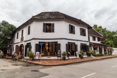 Luang Prabang, Laos - circa August 2015: Streets of Luang Prabang,  Laos