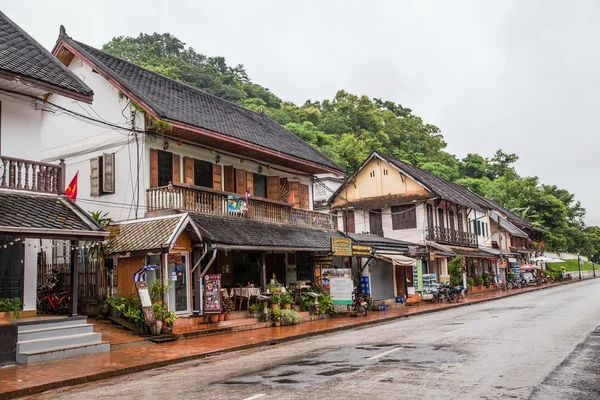 Luang Prabang, Laos - circa August 2015: Streets of Luang Prabang,  Laos — Stock Fotó