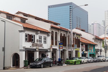 SINGAPORE, SINGAPORE - CIRCA SEPTEMBER 2015: Arab Street in  Singapore