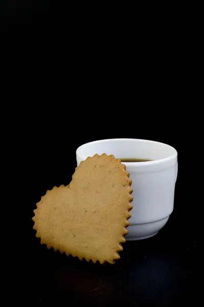 Coffii and biscuits — Stock Photo, Image