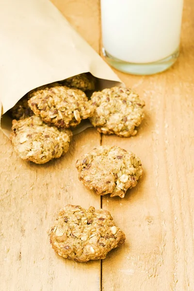 Biscotti di farina d'avena — Foto Stock